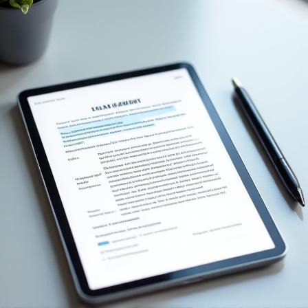 Legal documentation representation