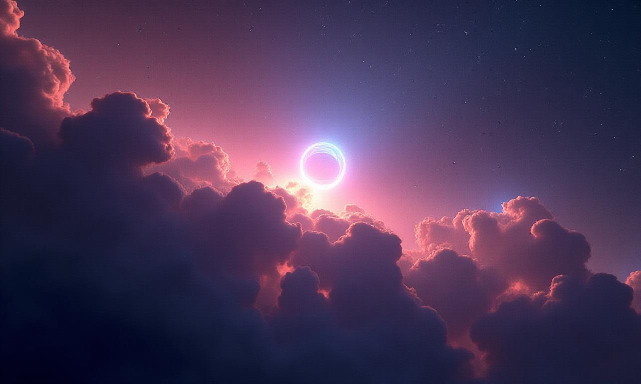 Deep space nebula backdrop