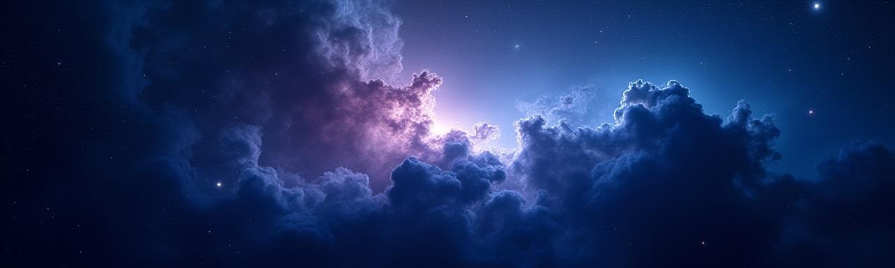 Deep space abstract background